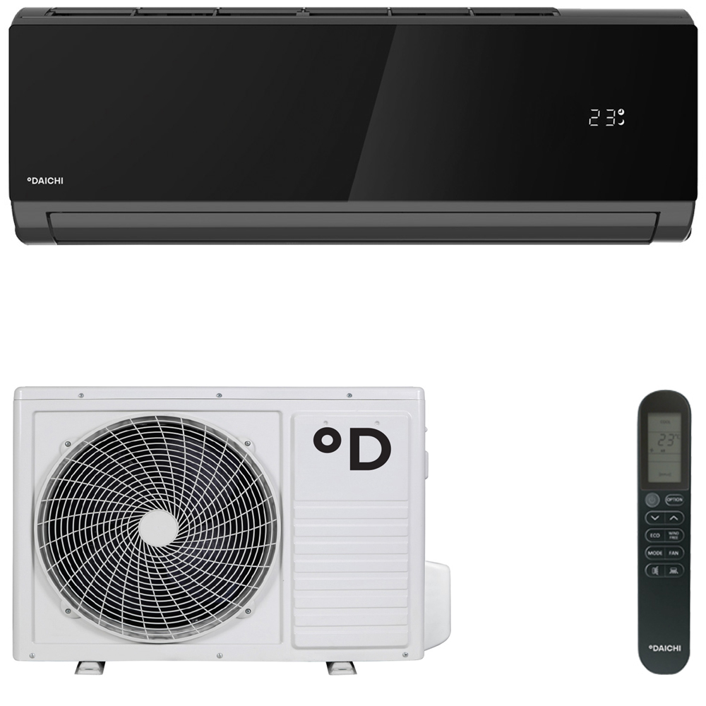 Бытовая сплит-система DAICHI Carbon Inverter способна обогреть и охладить