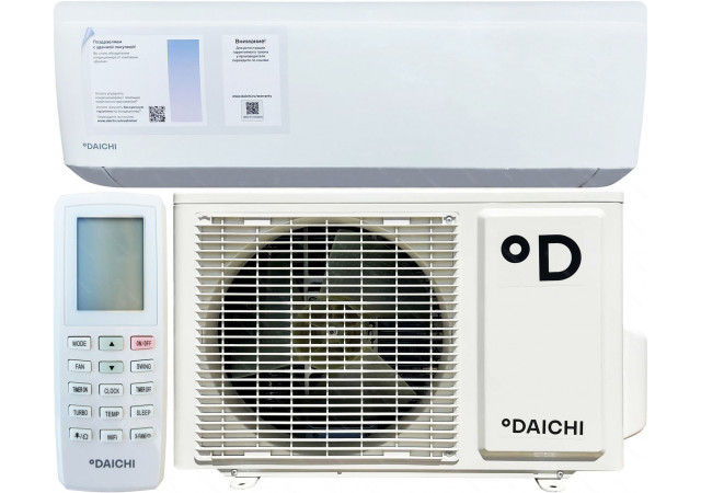 Готовый комплект DAICHI с режимом осушения воздуха Готовый комплект DAICHI с режимом осушения воздуха